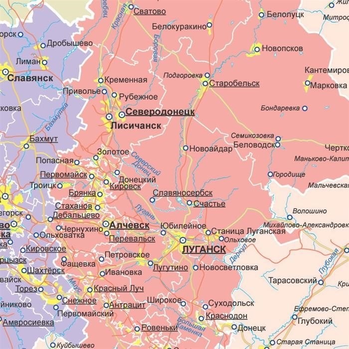 Новая корта ЛНР в составе России