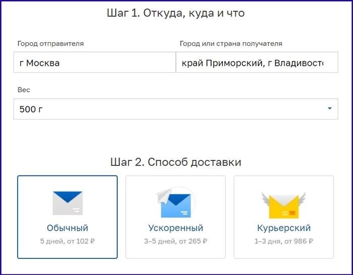 сколько стоит отправить бандероль почтой