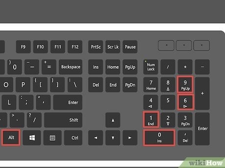 Step 4 Hold the Alt key and type 0169 in your number keypad if using another program on a Windows PC.